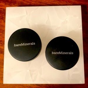 bareMinerals clear radiance two small containers